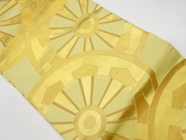 JAPANESE KIMONO / VINTAGE NAGOYA OBI / WOVEN GENJIGURUMA